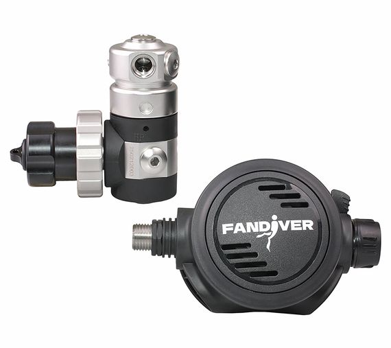 Регулятор FanDiver F2-D2 DIN черный