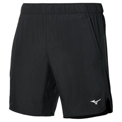 Мужские теннисные шорты Mizuno Core 7.5 2in1 Short - black