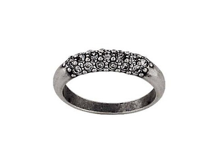 "Газель"  кольцо в серебряном покрытии из коллекции "Стиль" от Jenavi