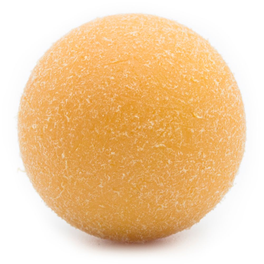 Мяч для настольного футбола AE-09, шероховатый пластик, D 36 мм (оранжевый)