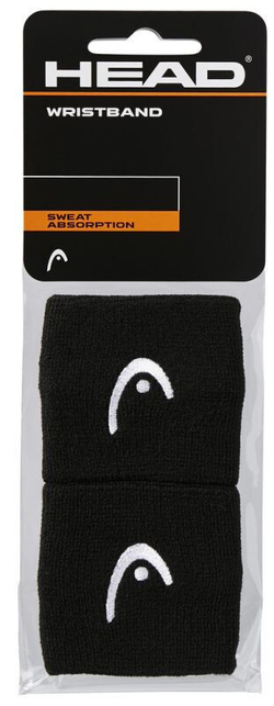 Напульсник теннисный Head Wristbands 2.5" - черный