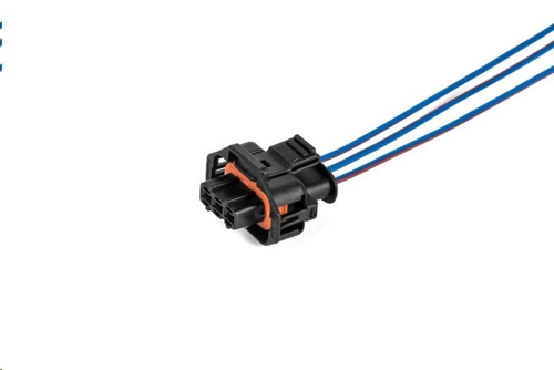 Разъем к датчику высокого давления газа ГБО для 2180 Lada Vesta CNG, с проводами (аналог разъема AMP 936060-1) (CARGEN)