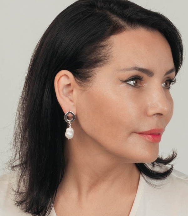Серьги Fiore Luna PEARL ACE22410-02
