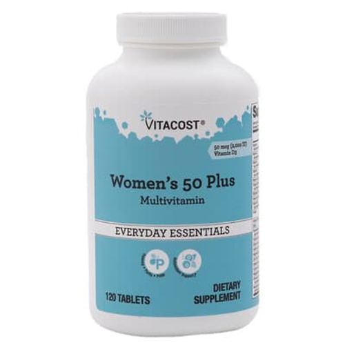 Vitacost, Women's 50 Plus Multivitamin, 120 Tablets