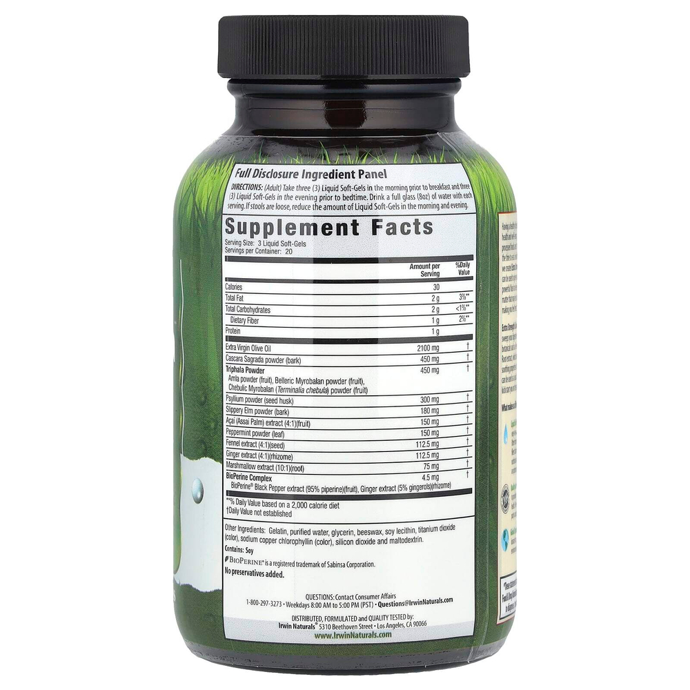 Irwin Naturals, Colon Flush™, 60 капсул с жидкостью