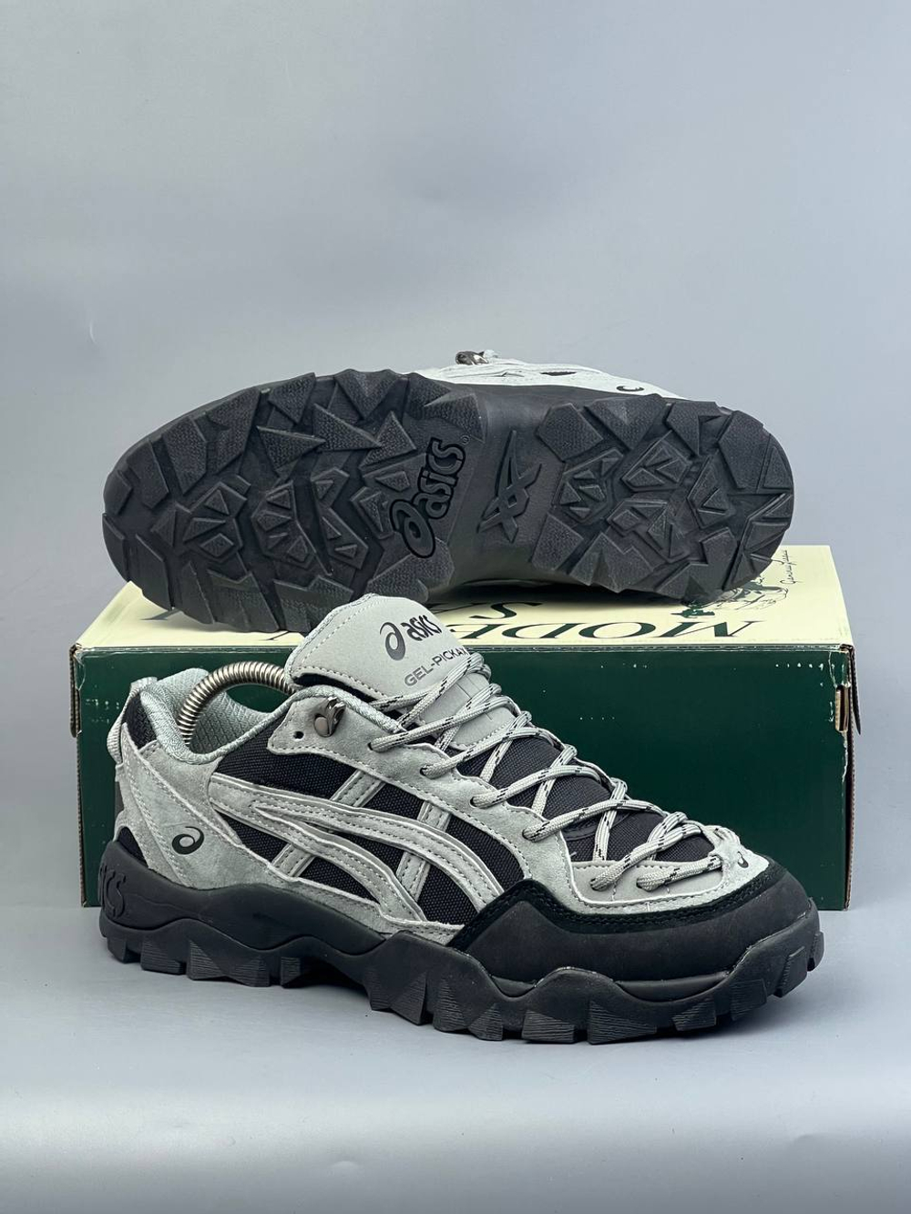 Кроссовки Asics Gel Pickax #427 (сер.)