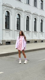 Футболка бойфренда, цвет сакура