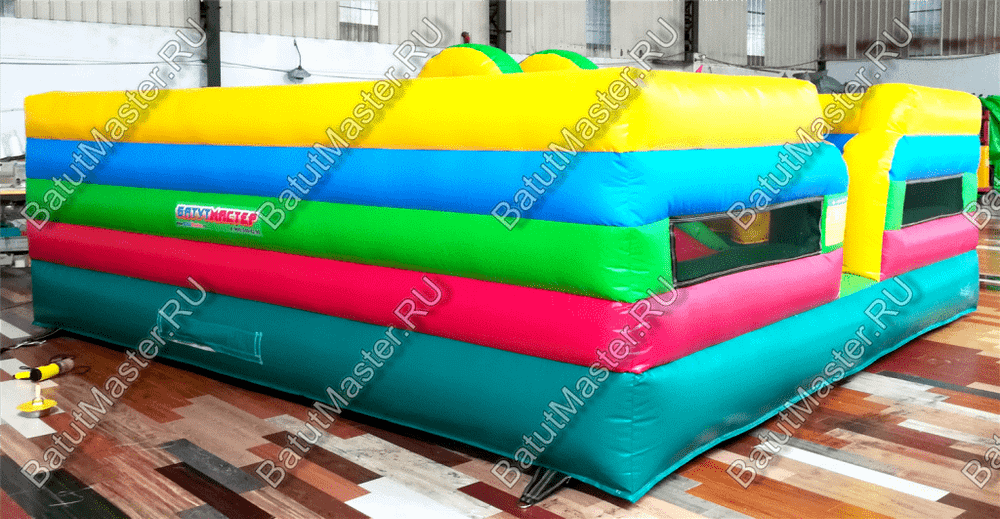 Надувной батут "Гусеничка"
