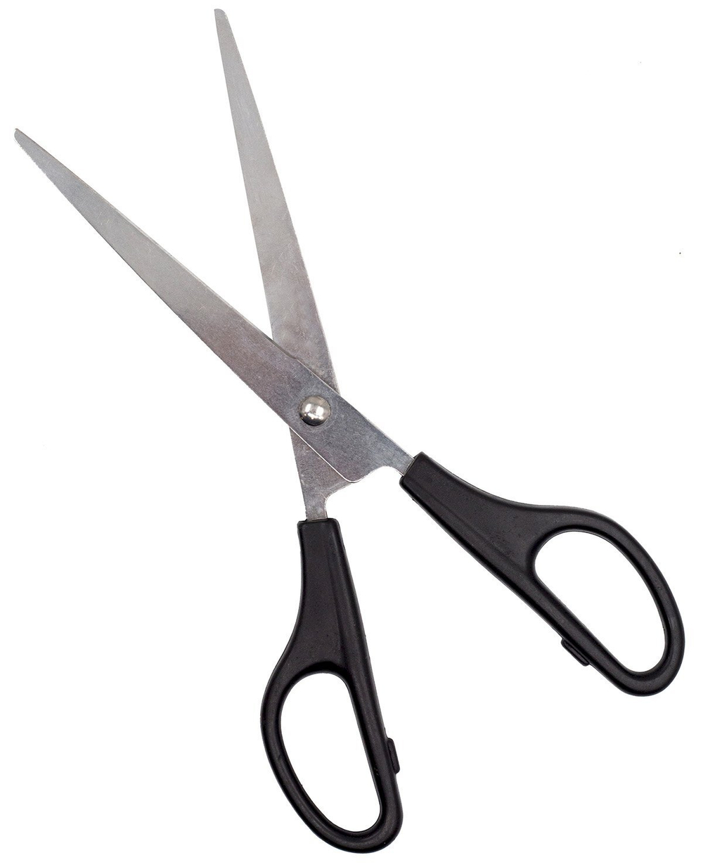 Ножницы Workmate, 200 мм, пластиковые чёрные ручки, 12 штук