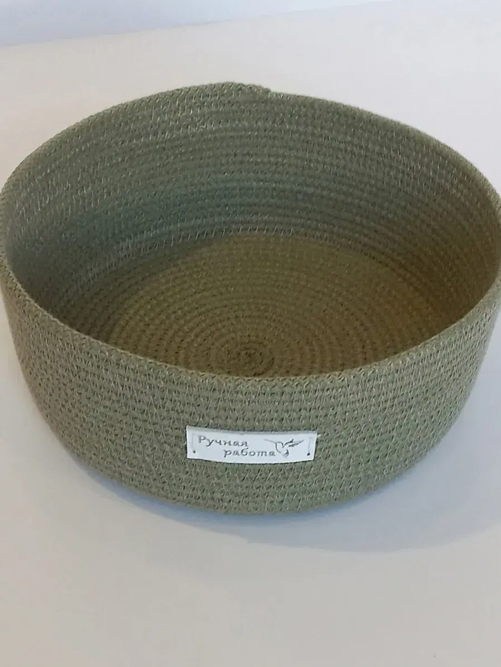 Корзина для хранения плетеная