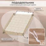 Комплект постельного белья Люкс Сатин 100% хлопок на резинке AR369