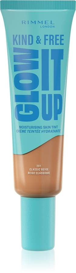 Rimmel Kind & Free Glow It Up - Легкий увлажняющий тональный крем, 30 ml