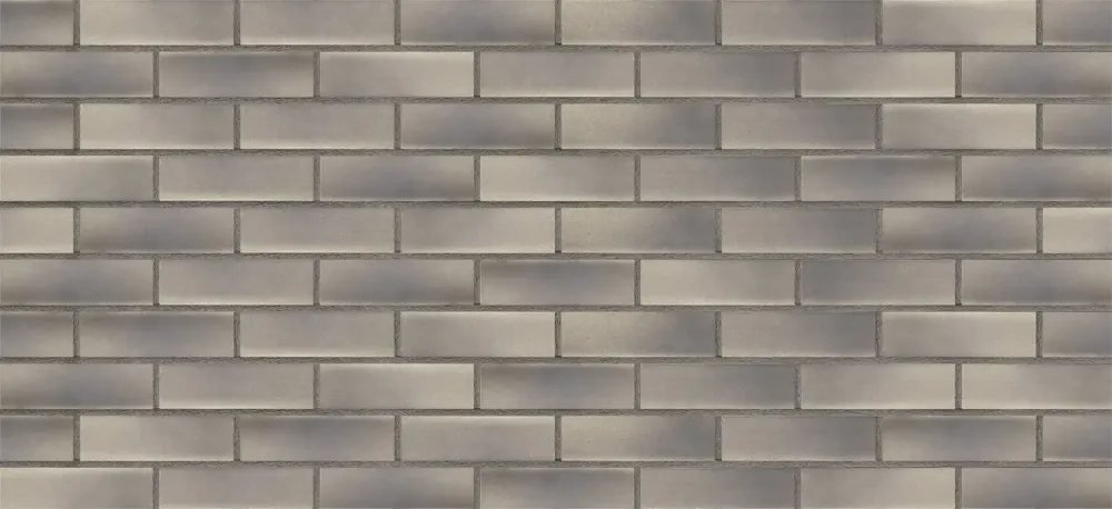 Terramatic, Plato Grey AB 8103, NF/240x71x14 - Клинкерная плитка для фасада и внутренней отделки
