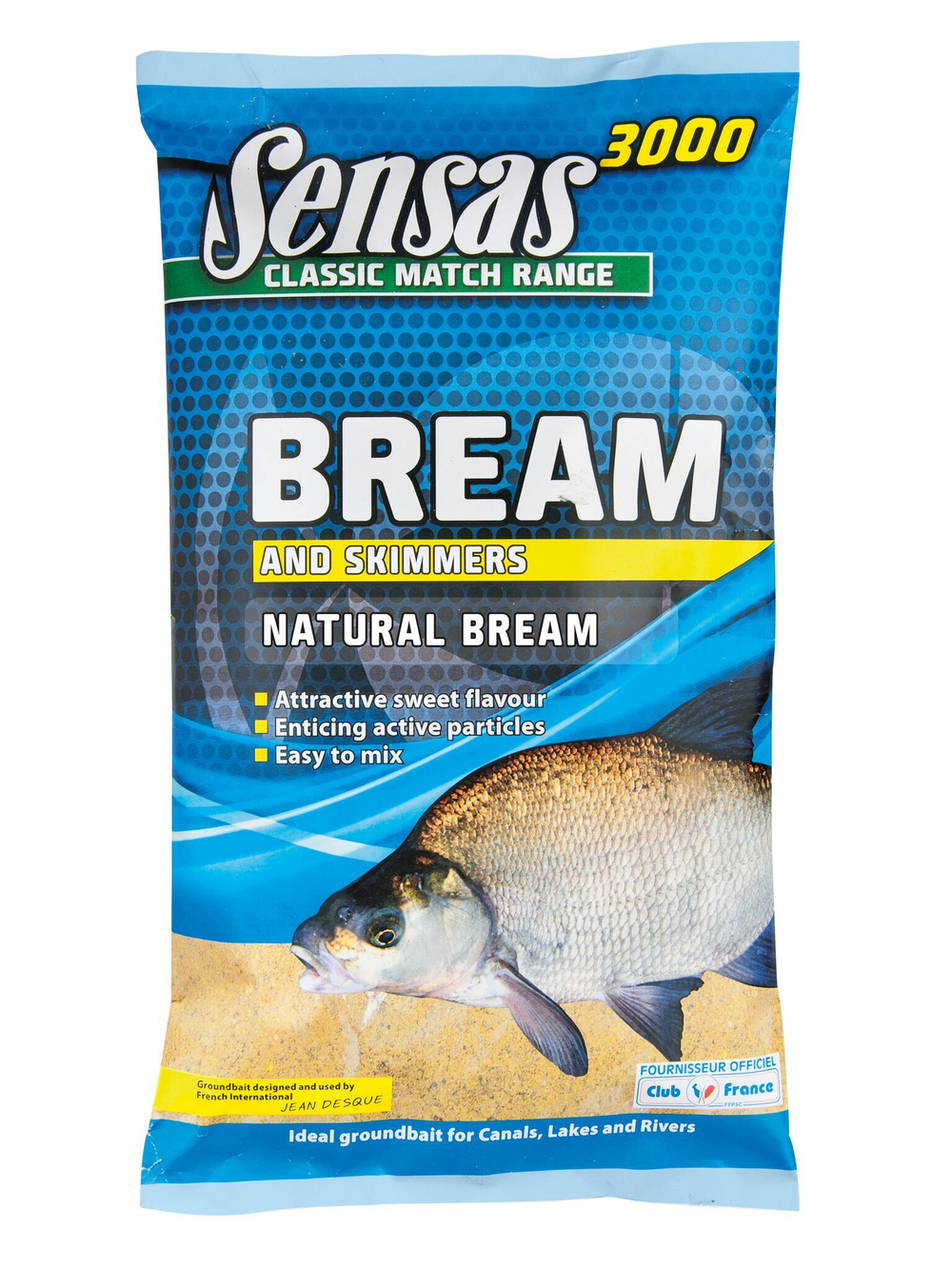 Прикормка Sensas 3000 NATURAL BREAM 1кг