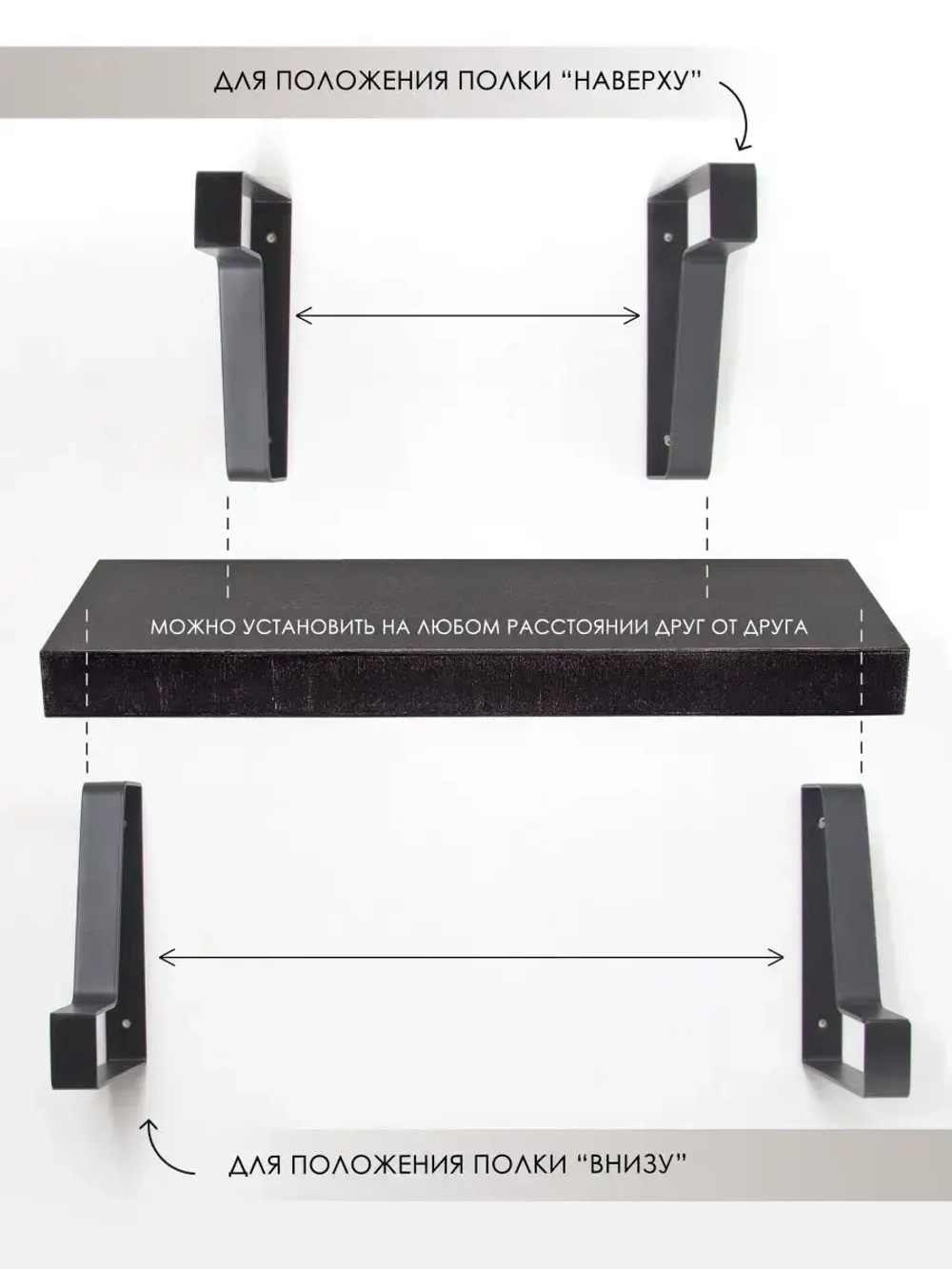 Кронштейн для полки на стену