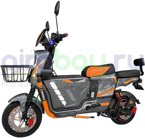 Электроскутер ROCKWILD X900 1600W (60V/40Ah) - Серый фото №1