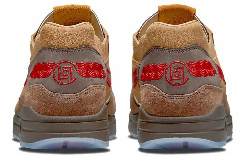Кроссовки Clot X Nike Air Max 1 "Tea Leaf Brown" 2.0