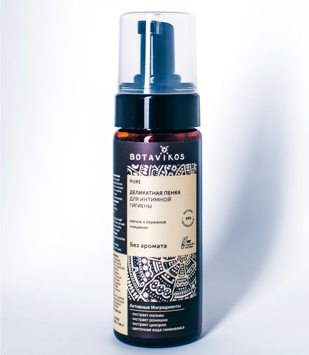 Деликатная пенка для интимной гигиены,200 мл (Botavikos)