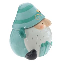 GAEM Конфетница "Гном: Праздничный Хранитель", 800 мл, L16 W13,5 H16 см