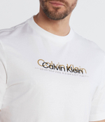 Футболка DOUBLE FLOCK LOGO Calvin Klein - белый(K10K111838)