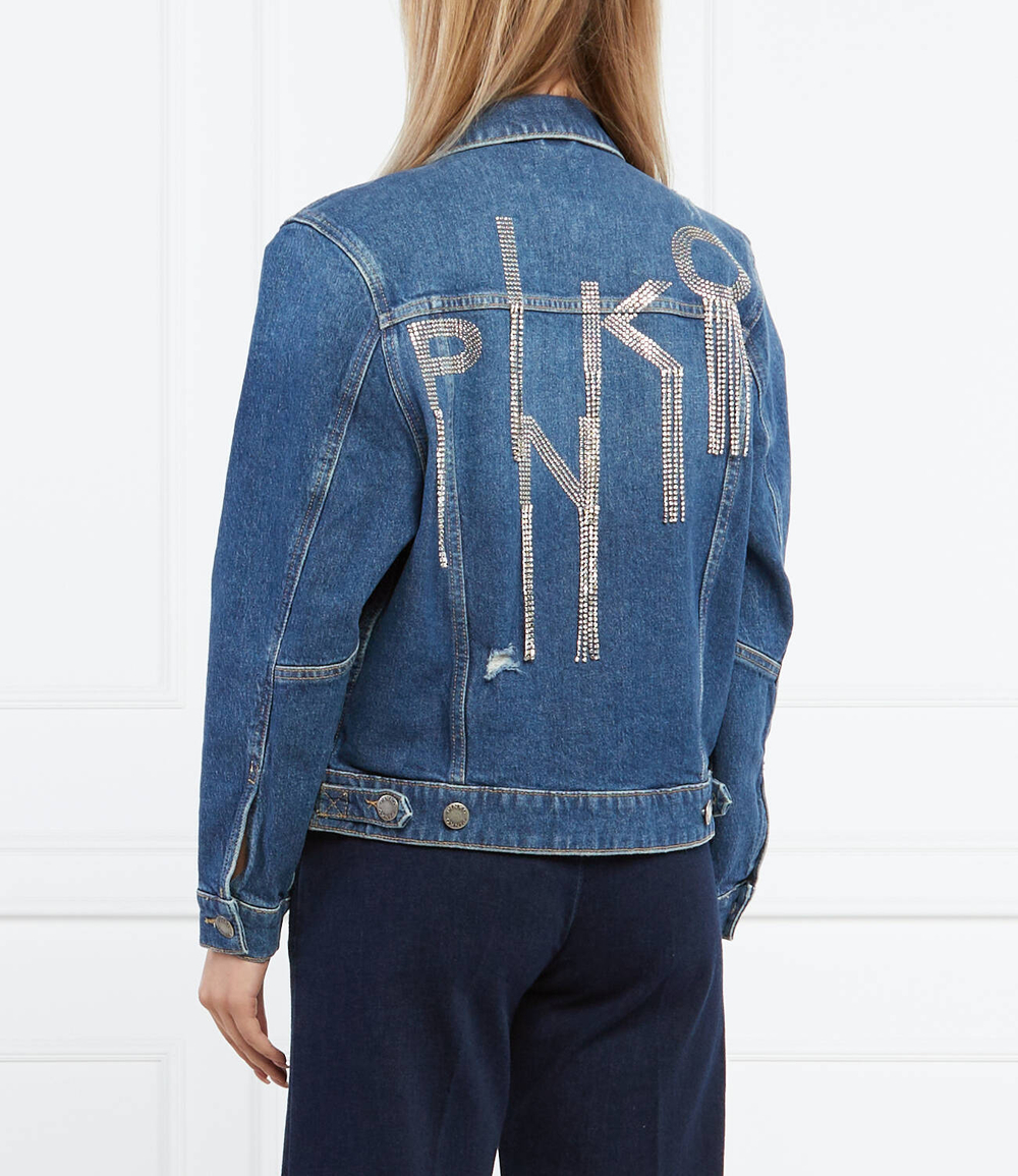 джинсовая куртка vanitosa Pinko - голубой(1J10UD Y82N)