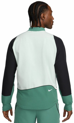 Мужская теннисная кофта Nike Court Dri-Fit Advantage Jacket - bicoastal/black/barely green/white