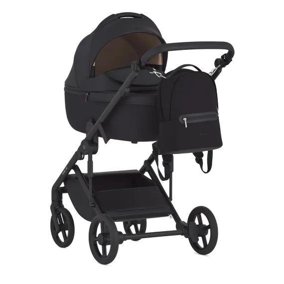 Рюкзак для мамы к детской коляски ANEX Black