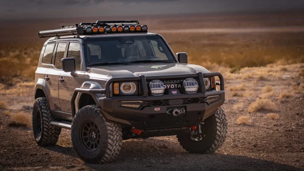 Дополнительные фары ARB для Toyota Land Cruiser Prado 250 LC250 2024+ Тойота крузер прадо свет освещение противотуманники крузак