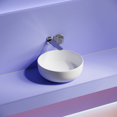 Раковина Ceramica Nova Taycan 38 см CN12003MW матовый белый