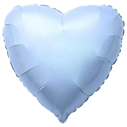 Шар Flexmetal Сердце 18" голубой #201500AB