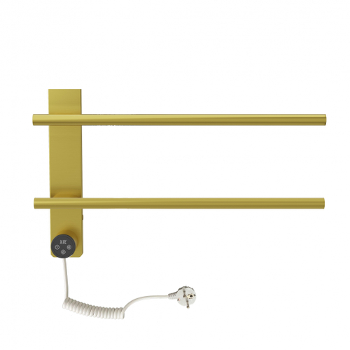 Полотенцесушитель электрический WONZON & WOGHAND NÜRNBERG, Брашированное золото (WW-AL342-BG)