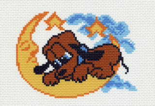 "Лунная колыбель"-0929 канва с рисунком