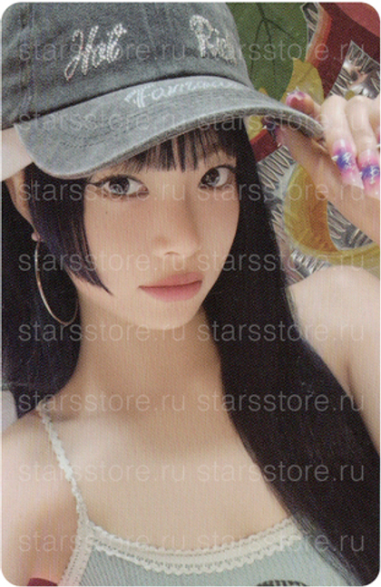 Фотокарта Eunchae LE SSERAFIM - SPAGHETTI (weverse shop)