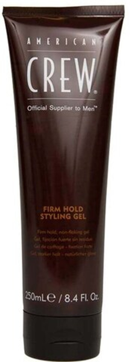Гель сильной фиксации, придающий объем тонким волосам в тубе American Crew Classic Firm Hold Styling Gel 250мл