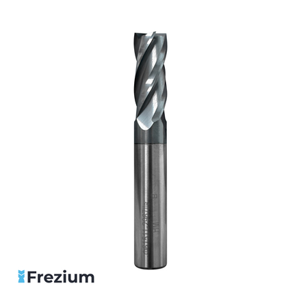 Концевая твердосплавная фреза по металлу (12x12x30x83 Z4; Ф61511-2967IIв HM)
