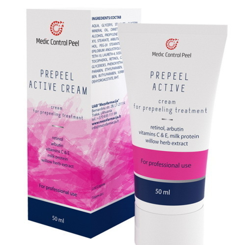 Рrepeel Аctive MedicControlPeel | Крем для предпилинговой подготовки