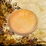 Деревянная тарелка Art of Siberia из древесины сибирского кедра 16 см. T9