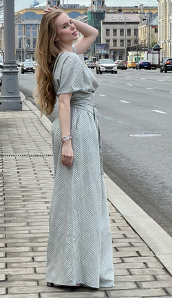 топ+кушак / оливка