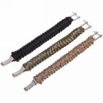 Браслет паракорд для выживания, с металлическим замком 18,7*2,4 см