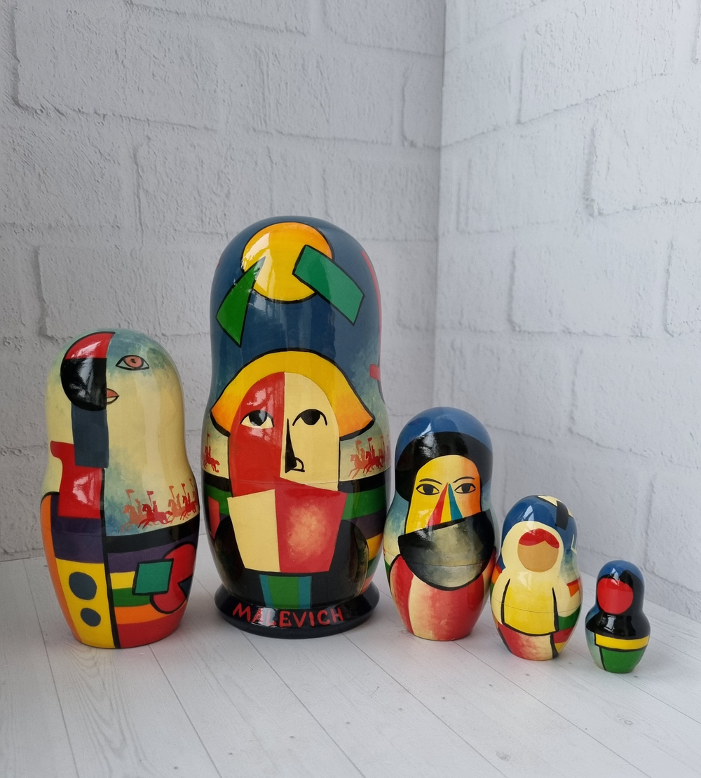 Матрёшка 5м 18см Малевич