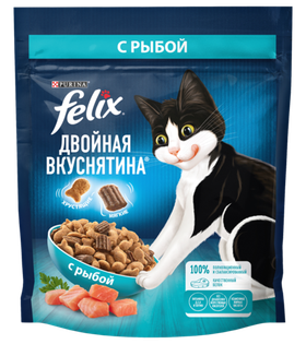 Феликс Двойная вкуснтина Рыба 200гр.