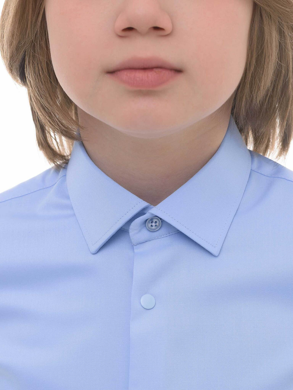 Сорочка детская VESTER длинный рукав, цвет голубой 94015 08