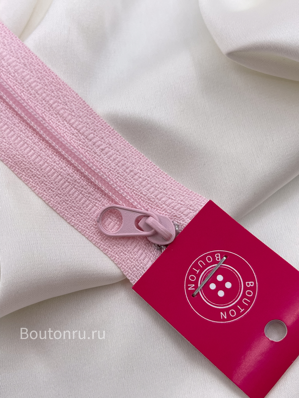 Молния нежно-розовая