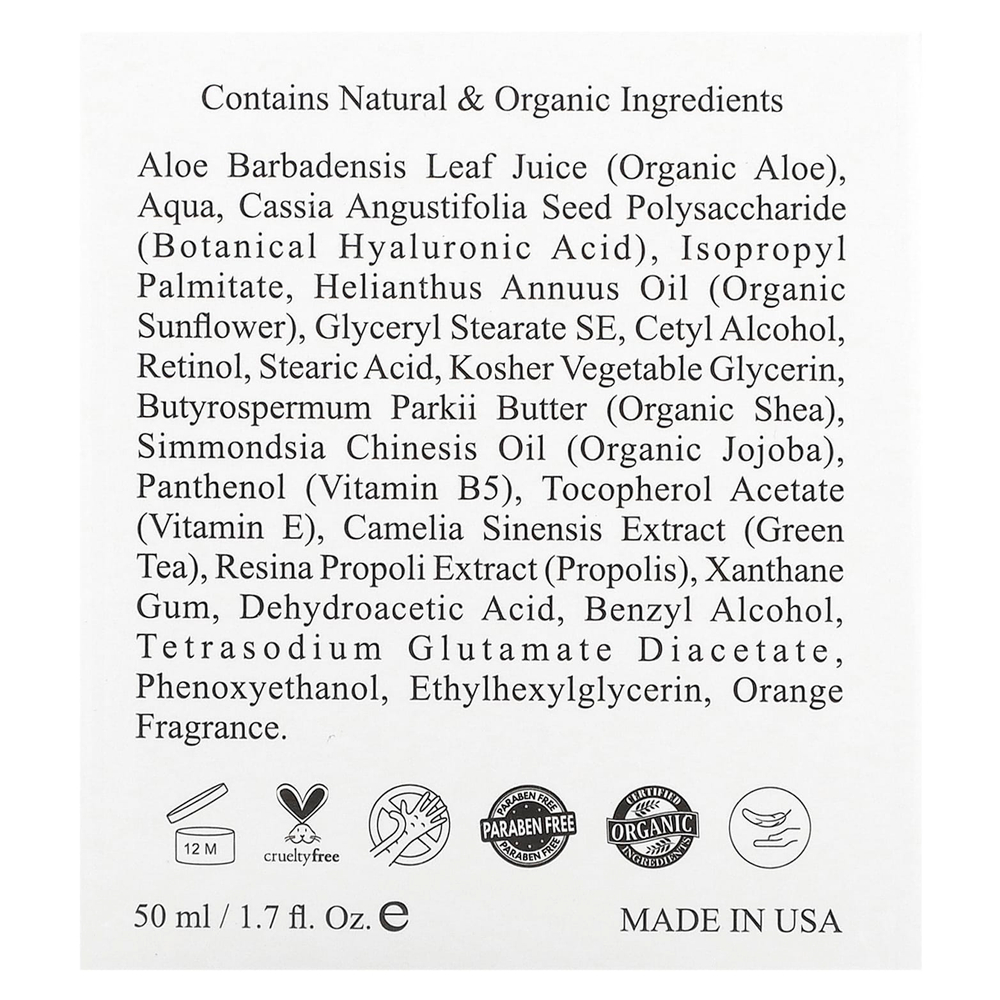 Kleem Organics, подтягивающий крем для шеи и декольте, для всех типов кожи, 50 мл (1,7 жидк. унции)