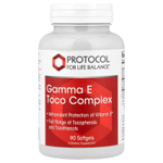 Protocol for Life Balance, Gamma E Toco Complex, 90 мягких таблеток