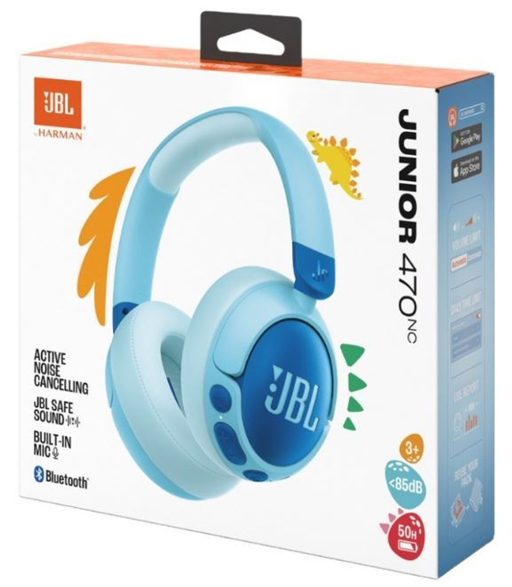 Гарнитура wireless JBL JBLJR470NCBLU
