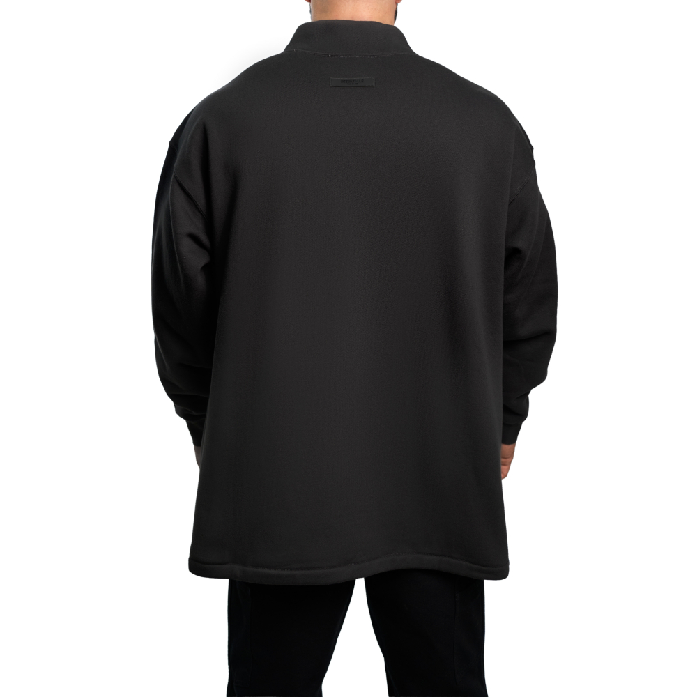 Fear of God Essentials Relaxed Mockneck "Iron"