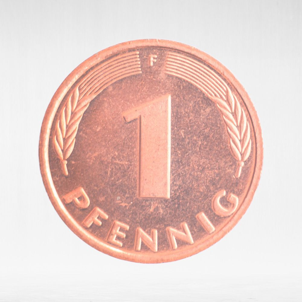 Germany, 1 Pfennig, 1999, (Stuttgart Mint - "F"), XF
