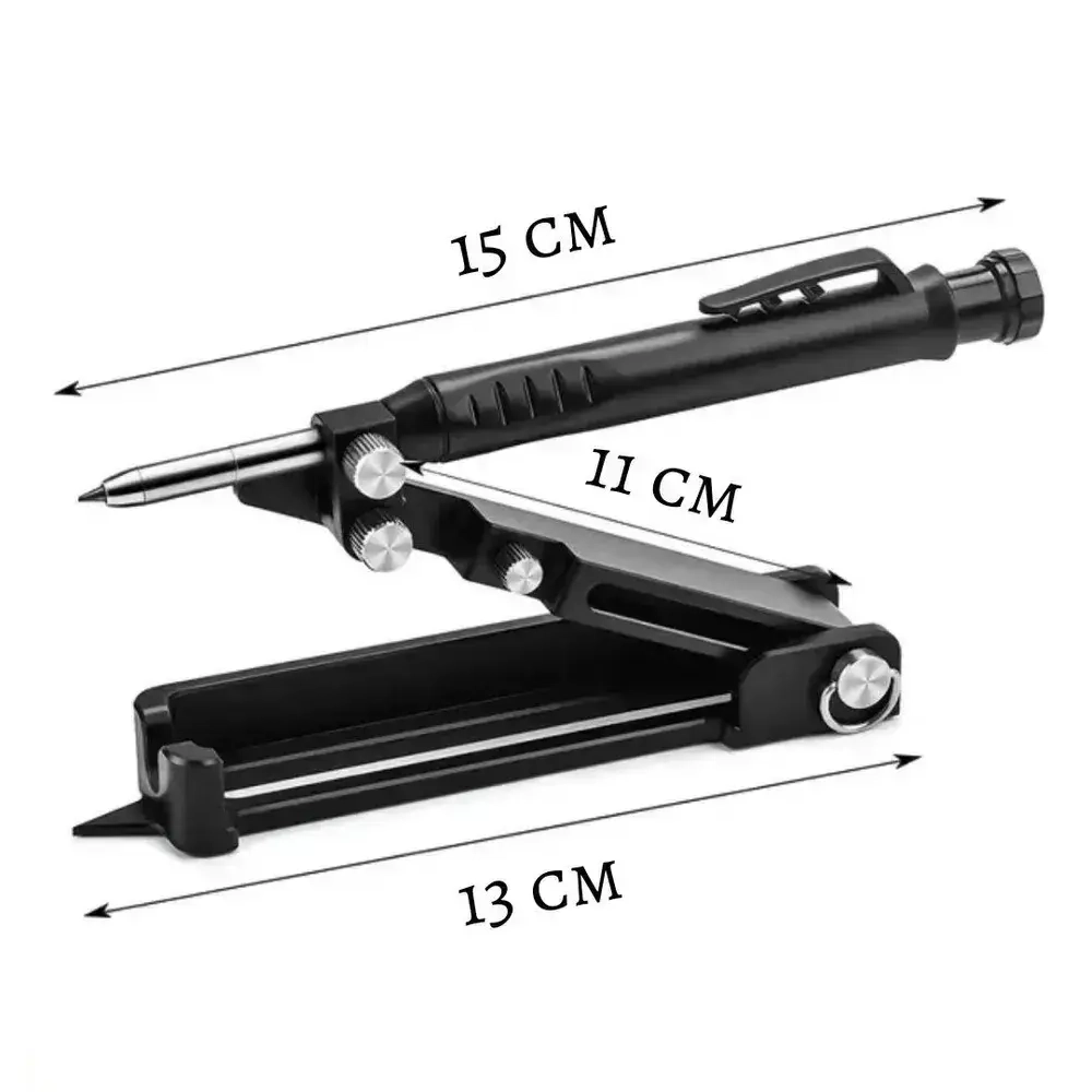 Копировальный шаблон. Регулируемый разметочный карандаш строителя. Повторитель контура. Строительный циркуль. Инструмент для разметки.