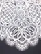 01-58 Кружево шантильи 25 см, айвори 004